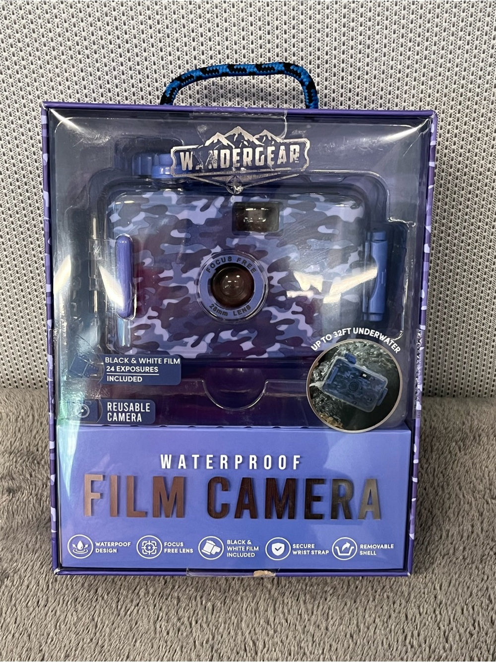 Waterproof / underwater Camera. Reusable. Film included. Father’s Day gift. New!